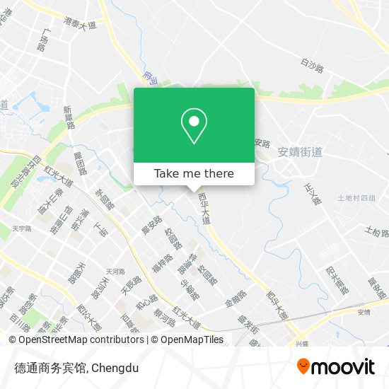 德通商务宾馆 map