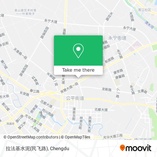 拉法基水泥(民飞路) map