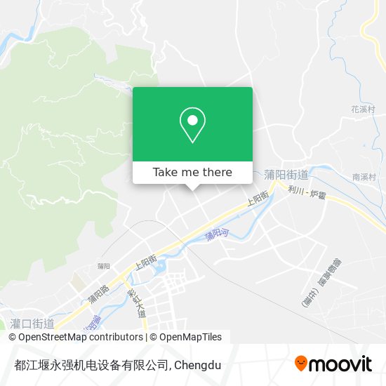 都江堰永强机电设备有限公司 map