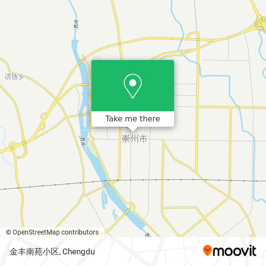 金丰南苑小区 map