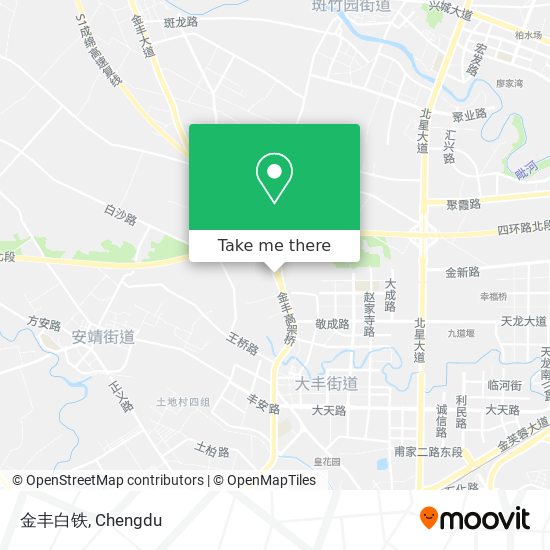 金丰白铁 map