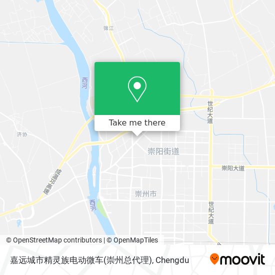 嘉远城市精灵族电动微车(崇州总代理) map