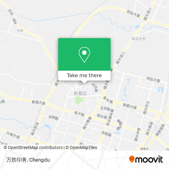 万胜印务 map