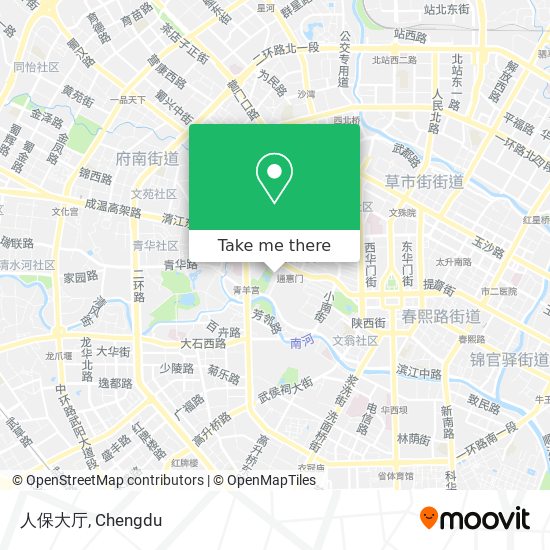 人保大厅 map