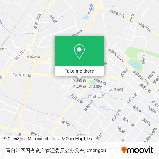 青白江区国有资产管理委员会办公室 map