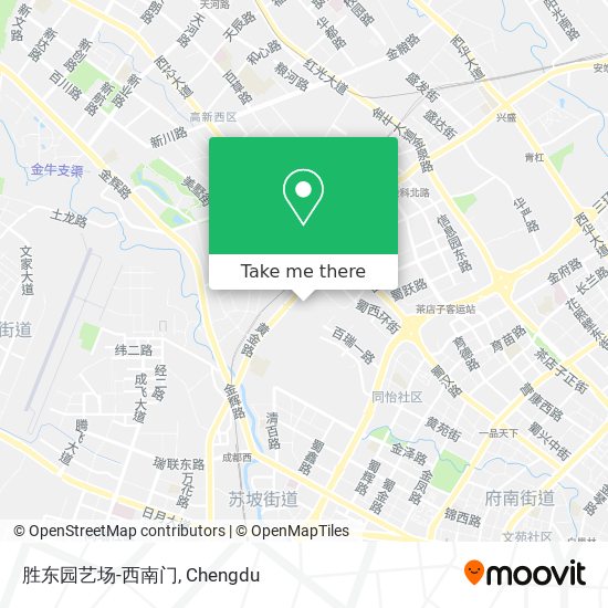 胜东园艺场-西南门 map