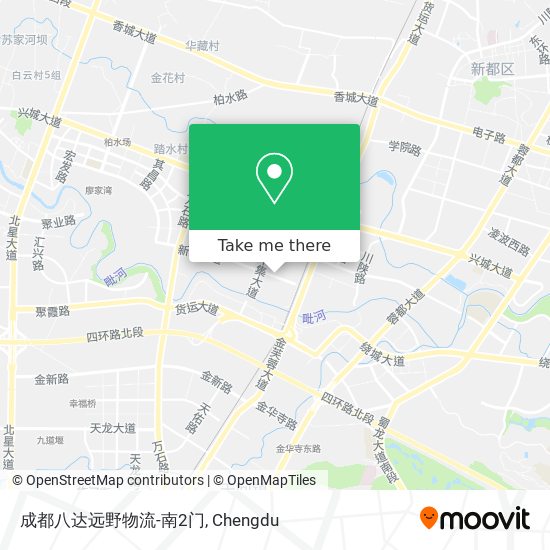 成都八达远野物流-南2门 map