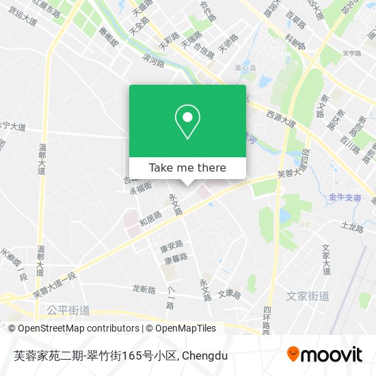芙蓉家苑二期-翠竹街165号小区 map