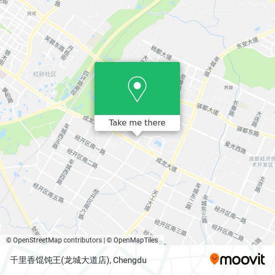 千里香馄饨王(龙城大道店) map
