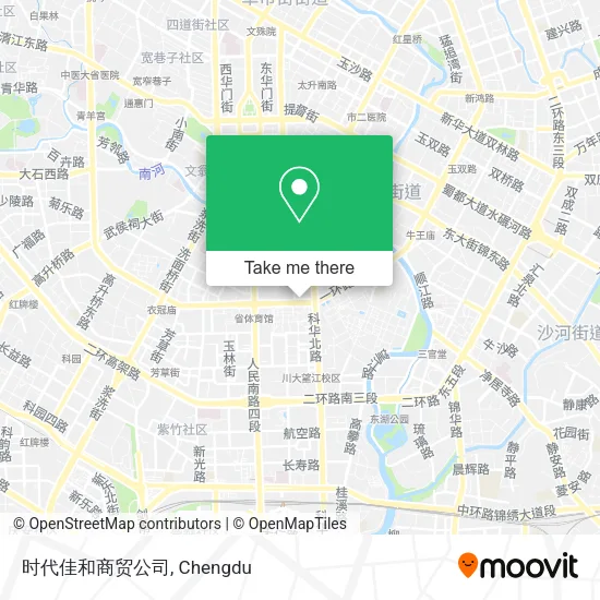 时代佳和商贸公司 map