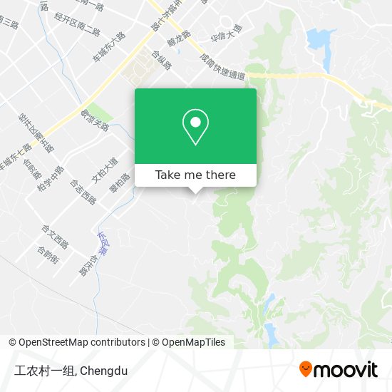 工农村一组 map