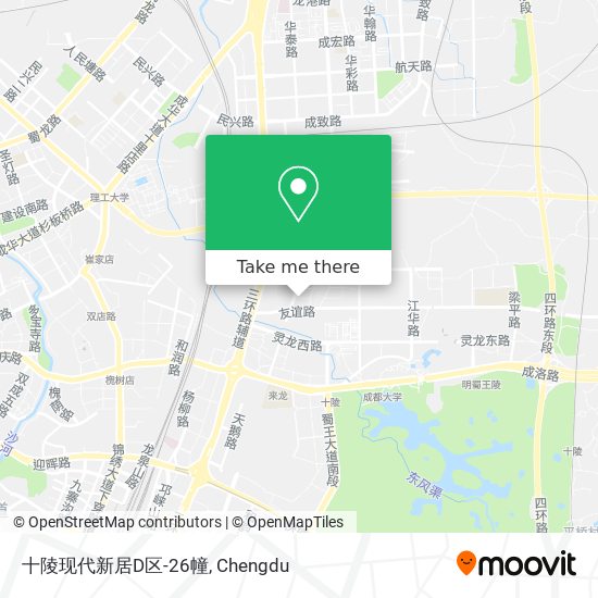 十陵现代新居D区-26幢 map