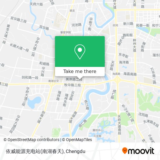 依威能源充电站(南湖春天) map