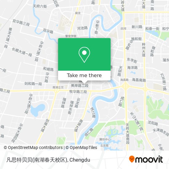 凡思特贝贝(南湖春天校区) map