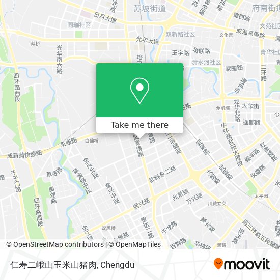 仁寿二峨山玉米山猪肉 map