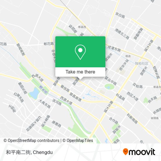 和平南二街 map