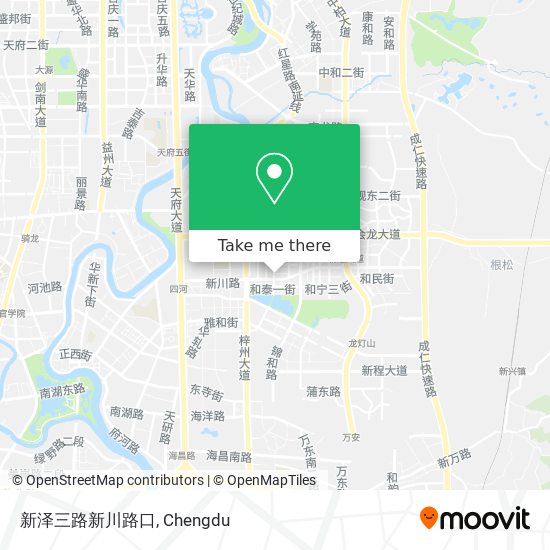 新泽三路新川路口 map