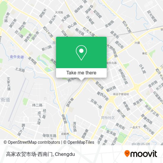 高家农贸市场-西南门 map