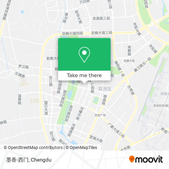 墨香-西门 map