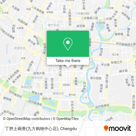丁胖土碗香(九方购物中心店) map