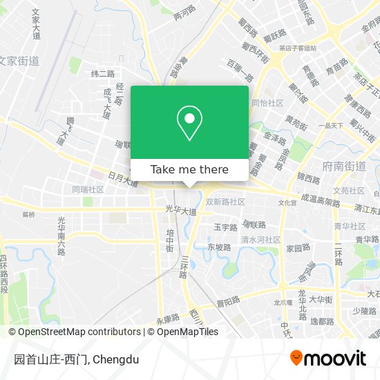 园首山庄-西门 map