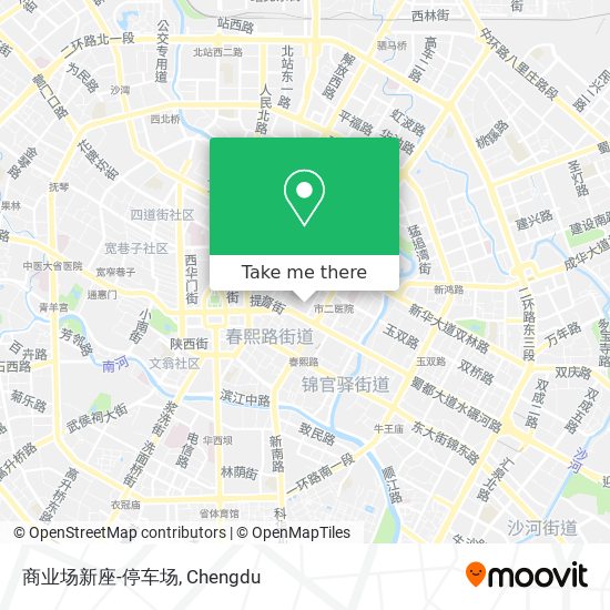 商业场新座-停车场 map
