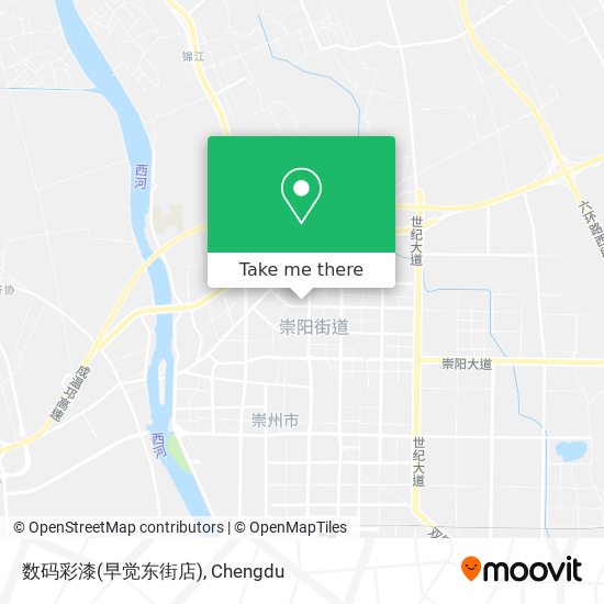 数码彩漆(早觉东街店) map