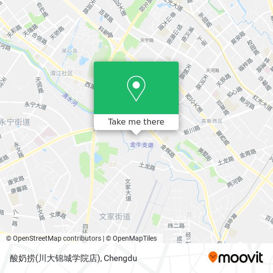 酸奶捞(川大锦城学院店) map