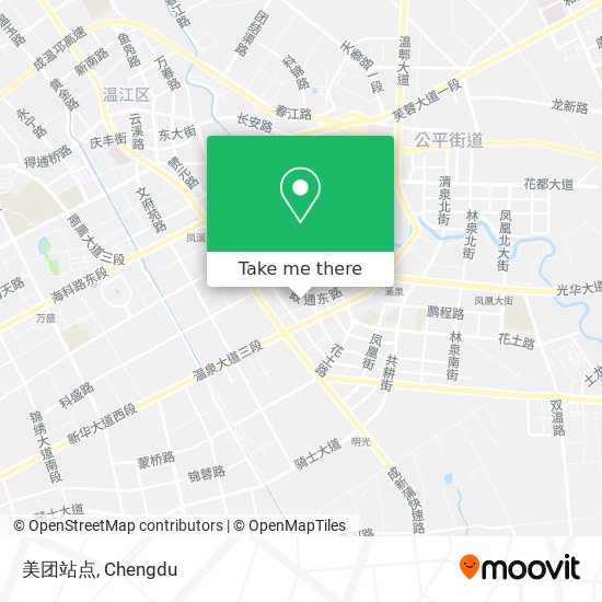 美团站点 map