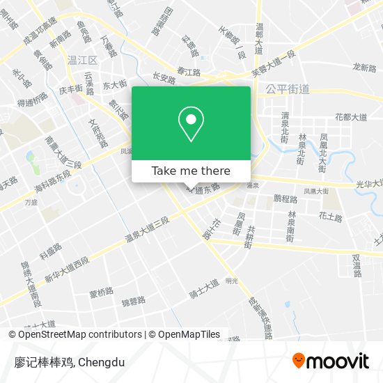 廖记棒棒鸡 map