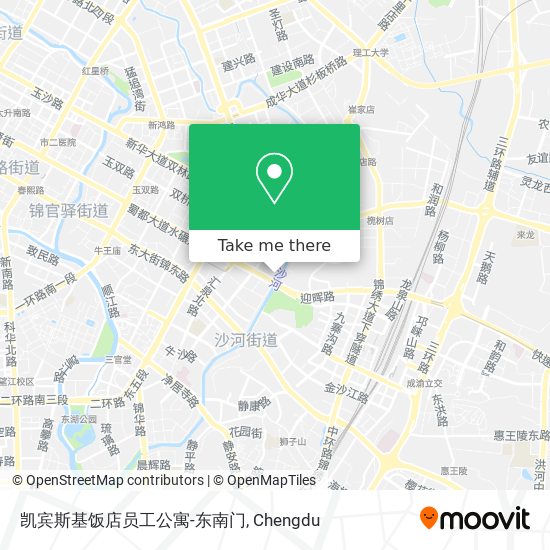 凯宾斯基饭店员工公寓-东南门 map