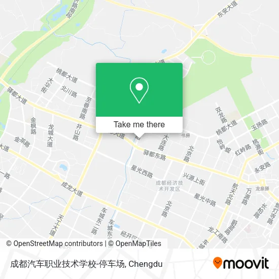 成都汽车职业技术学校-停车场 map