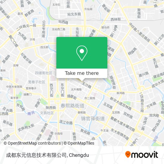 成都东元信息技术有限公司 map