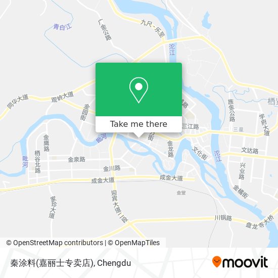 秦涂料(嘉丽士专卖店) map