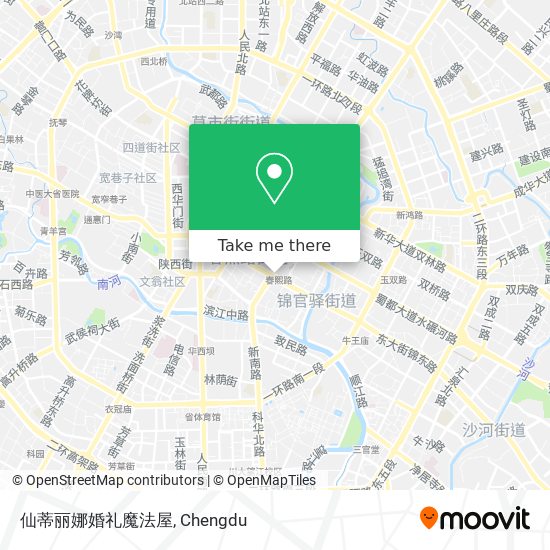仙蒂丽娜婚礼魔法屋 map