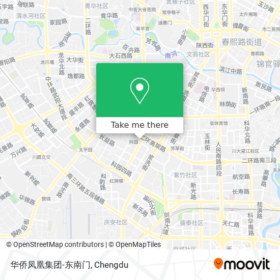 华侨凤凰集团-东南门 map