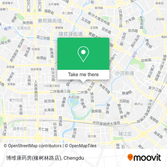 博维康药房(橡树林路店) map