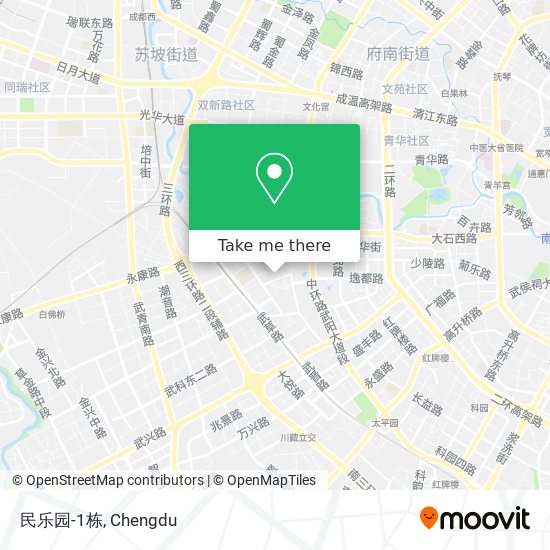 民乐园-1栋 map