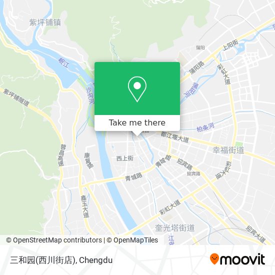 三和园(西川街店) map