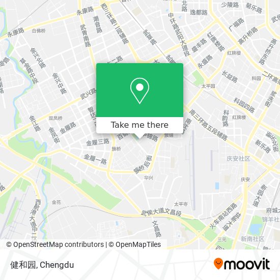 健和园 map