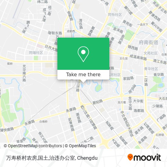 万寿桥村农房,国土,治违办公室 map