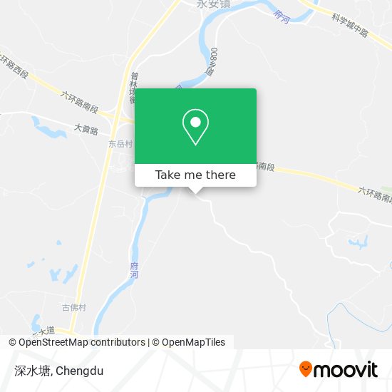 深水塘 map