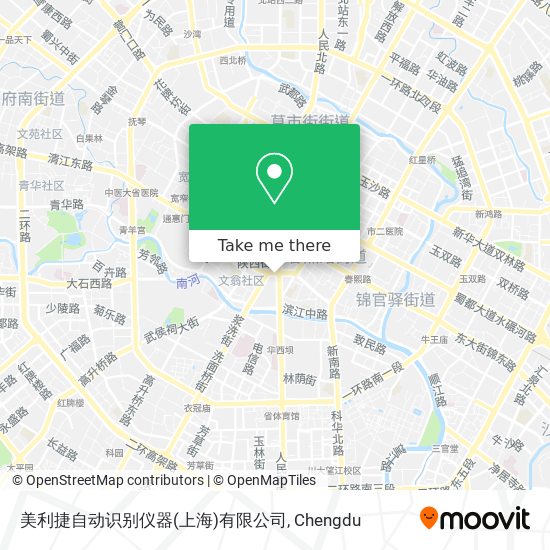 美利捷自动识别仪器(上海)有限公司 map