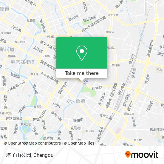 塔子山公园 map