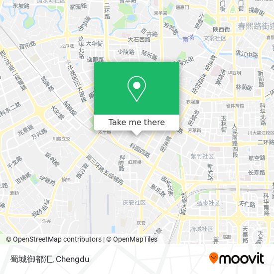 蜀城御都汇 map