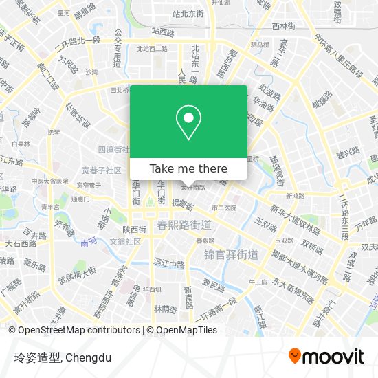 玲姿造型 map