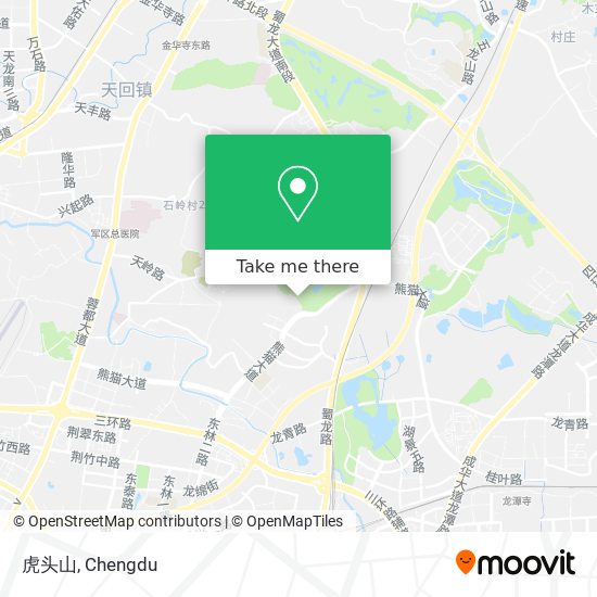 虎头山 map