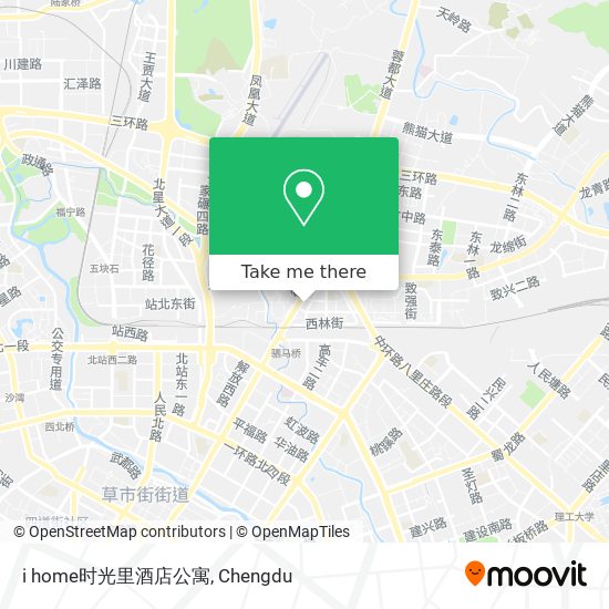 i home时光里酒店公寓 map