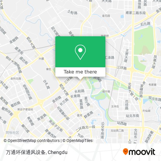 万通环保通风设备 map