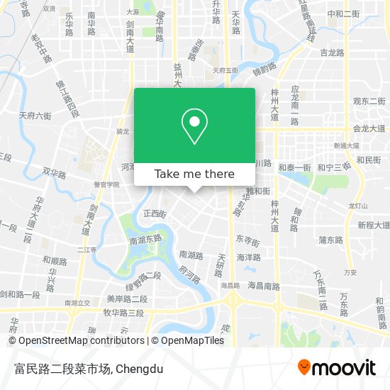 富民路二段菜市场 map